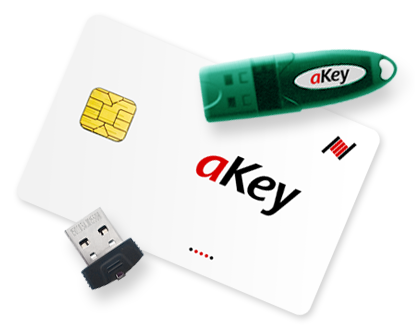 Смарт-карта aKey S1000, токены aKey T1000 и aKey T1000M