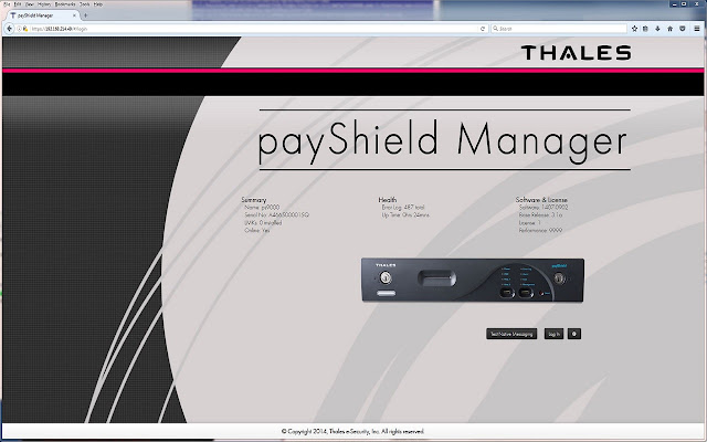 payShield Manager